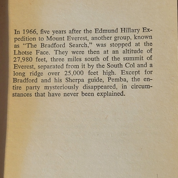 VTG Snow Man by Norman Bogner 1978 Dell Paperback 18152 Used Good Condition - Picture 5 of 7